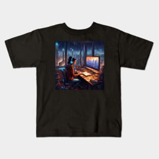 Look Out of the Window Kids T-Shirt